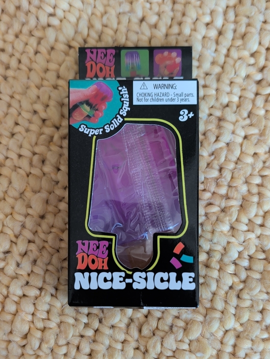 Schylling Other - NeeDoh Nice-Sicle Super Solid Squish Toy - Purple